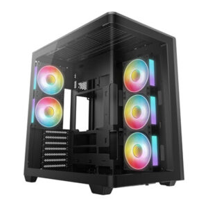 DeepCool CG590U 5F ATX ARGB Gaming PC Case Black R-CG590U-BKAGA5-G