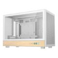 DeepCool CH260 Wood Micro-ATX Gaming PC Case White R-CH260-WHNWM0-G-1