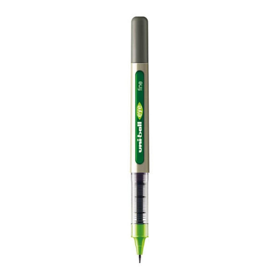 Uni-Ball UB-157 Eye Fine 0.7mm Pen - Light Green 12-pack RB-UB157-LGRN