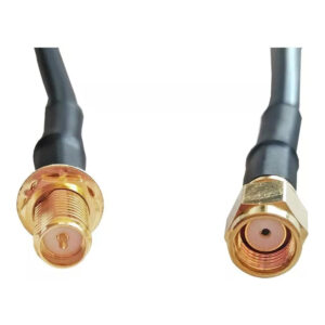 Scoop RPSMA Male to RPSMA Female Cable 0.5m RB-WES