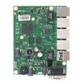MikroTik RouterBOARD 450Gx4 with 5 GB LAN ports and 1 microSD Slots No Enclosure wired router Gigabit Ethernet Green RB450Gx4
