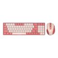 Redragon BS8772 Wireless Keyboard and Mouse Combo Red Pink RD-BS-8772RP