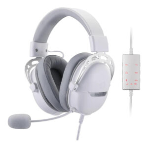 Redragon Over-Ear Aurora Gaming Headset – White RD-H376WG