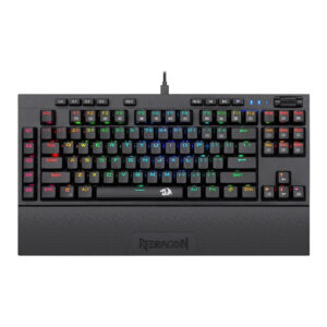 Redragon K588 RGB Pro Broadsword TKL Mechanical Wired Gaming Keyboard Black RD-K588RGB