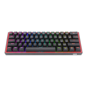 Redragon K617 FIZZ 60 Wired RGB Gaming Keyboard – Black RD-K617-RGB