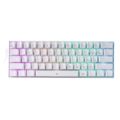 Redragon K630 Dragonborn RGB 67-Key Design Wired Mechanical Gaming Keyboard White Edition RD-K630W-RGB