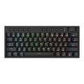Redragon Noctis Pro 61-Key Red Switch RGB Low Profile Wireless Gaming Mechanical Keyboard - Black RD-K632RGB-PRO