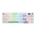 Redragon K719WGB Galatin RGB Pro Wireless Gaming Keyboard - White RD-K719WGB-RGB-PRO