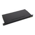 Molex 24-port Fiber Patch Panel Unpopulated Black RFR-00326