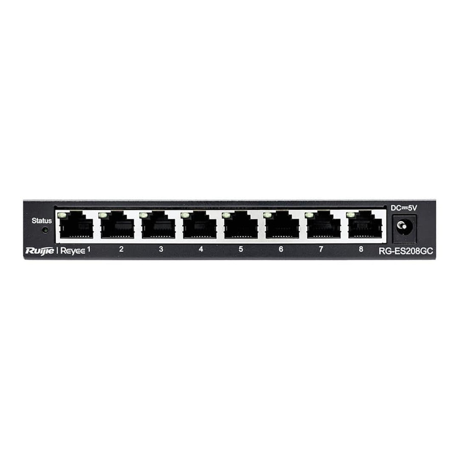 Reyee 8-port Gigabit Smart Managed Switch RG-ES208GC
