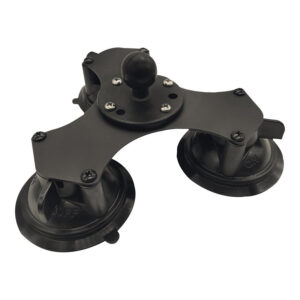 Rizzen Triple Suction Cup Base with 1.5-inch Round Ball RIZZ-CTSCB