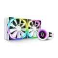 NZXT Kraken Z63 RGB 280mm Processor All-in-one Liquid Cooler with LCD Display Matte White RL-KRZ63-RW