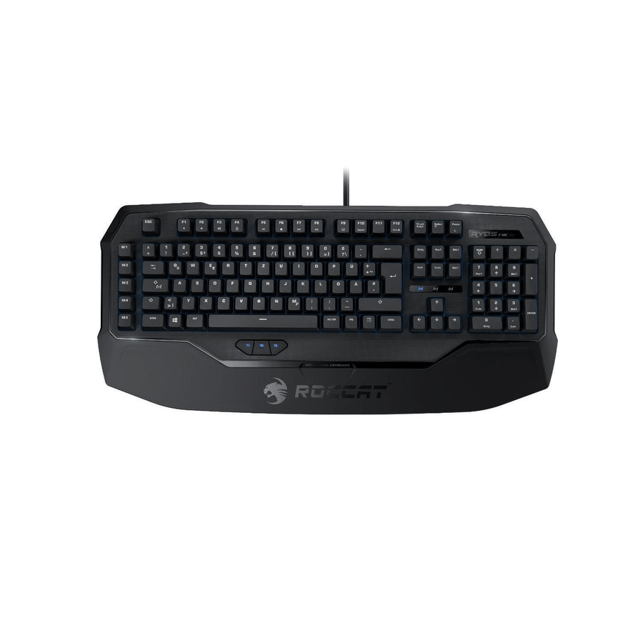 ROCCAT Ryos MK Advanced Cherry MX Switch Mechanical Gaming Keyboard ROC-12-601-BK