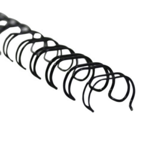Renz 8mm Ring Wire Binding Combs Black 100-pack RRW08.0BK3:1