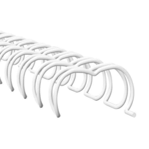 Renz 11mm Ring Wire Binding Combs White 100-pack RRW11.0WT3:1