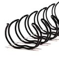 Renz 22mm Ring Wire Binding Combs Black 50-pack RRW22.0BK2:1
