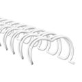 Renz 22mm Ring Wire Binding Combs White 50-pack RRW22.0WT2:1