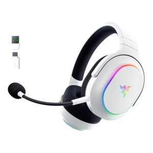 Razer Barracuda X Chroma Wireless Multi-Platform Gaming and Mobile Headset – White RZ04-05220200-R3M1