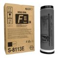 Riso F II Type Black Standard Yield Printer Ink Cartridge Original S-8113E Single-pack