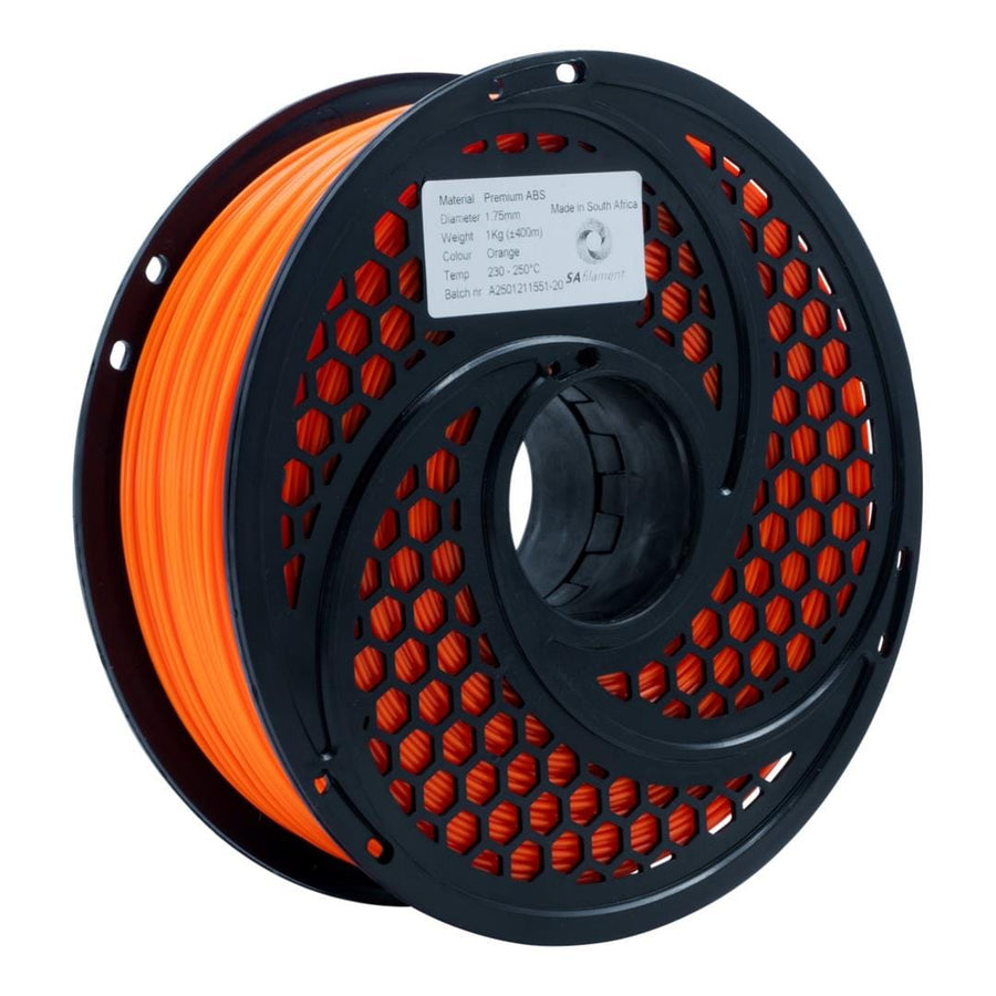 SA Filament ABS Premium Filament 1kg – Orange SAF-ABSPRE-A08