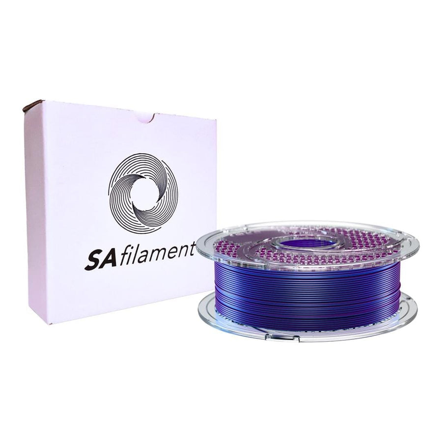 SA Filament 1.75mm Dual Silk PLA 750g Filament Indigo Majesty SAF-PLADU-C40