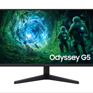 SAMSUNG LS27FG530  Flat IPS  16:9  300 cd/㎡  1000 : 1 (Typ.)  QHD (2 560 x 1 440)  1 ms (MPRT)  178/178  Max 200 Hz  Auto Source Switch  Super Arena Gaming UX  Refresh Rate Optimizor  Virtual AIM Point  Black Equalizer  Off Timer Plus and FreeSync Premium  1 x DP Port  2 x HDMI ports  1 x Headphone port  Tilt: -2.0 (+2.0 / -1.0) – 20.0˚ (±2.0˚)  DP Cable and Power Cable in the box.