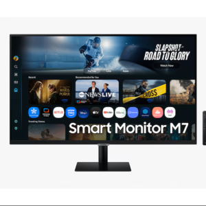 Samsung LS32FM700 / 32”  4K UHD (3840 x 2160)  16:9  300 cd/m²  3000:1  60Hz  4ms (GTG)  USB-C  HDMI  USB-A  Wi-Fi and Bluetooth support
