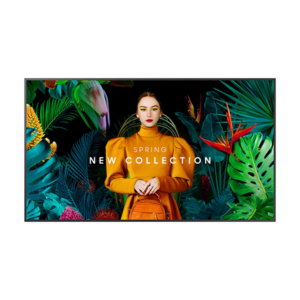 SAMSUNG 50” PROFESSIONAL DISPLAY – 4K UHD/ 24/7 USAGE/ 500NIT BRIGHTNESS/ SOC MEDIA PLAYER: SSSP 10