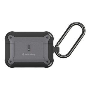 SwitchEasy Guardian Rugged Protective Case for AirPods Pro 2 – Grey SAPAP2091GR23