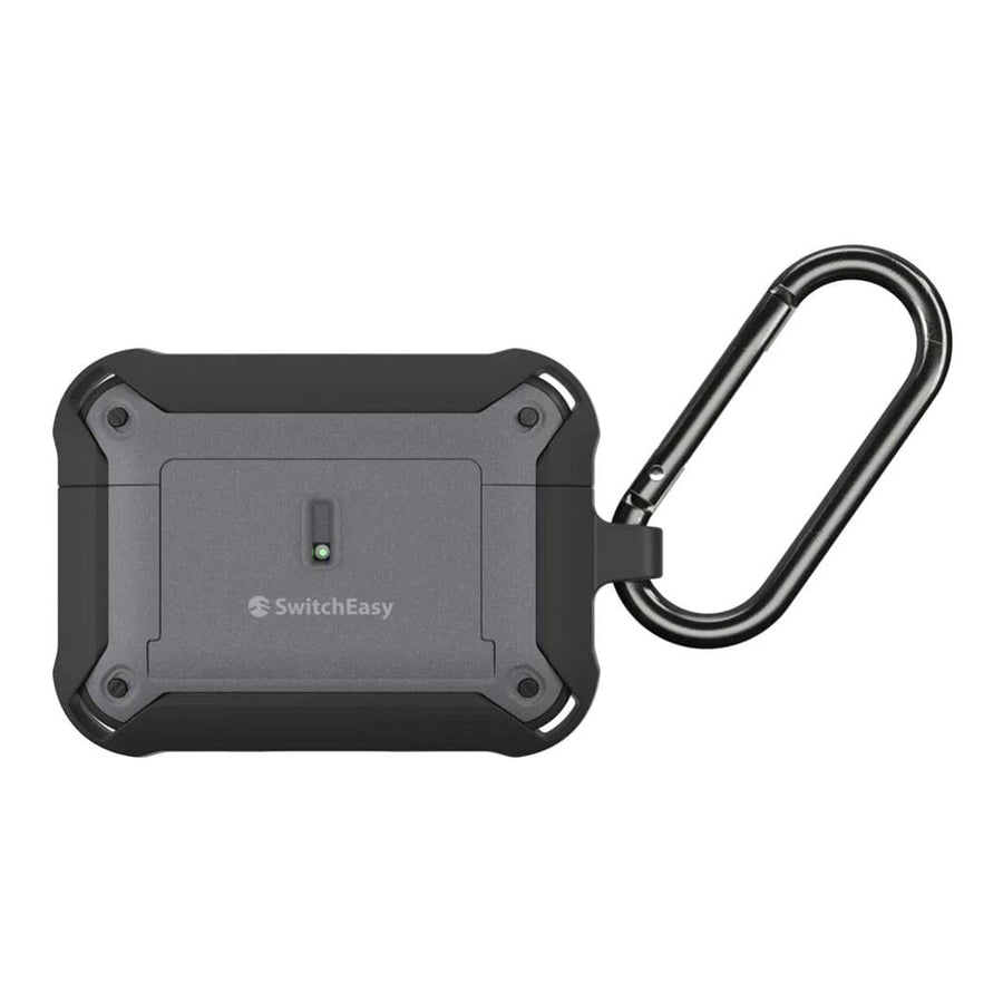 SwitchEasy Guardian Rugged Protective Case for AirPods Pro 2 – Grey SAPAP2091GR23