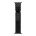 SwitchEasy 49mm Flex Woven Nylon Watch Loop for Apple Watch Black SAW459161BG23