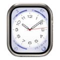 SwitchEasy Hybrid Tempered Glass Protective Case for Apple Watch Titanium SAW841089TT22