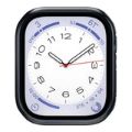 SwitchEasy Hybrid Tempered Glass Protective Case for Apple Watch Case Midnight SAW845089MG22