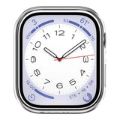 SwitchEasy Hybrid Tempered Glass Protective Case for Apple Watch Case Sliver SAW845089SV22