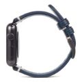 SLG D7 Italian Buttero 44mm Leather Strap for Apple Watch Blue SD-D7B-S-AW44-BL