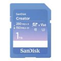 SanDisk Creator 1TB UHS-II SD Memory Card SDSDXEP-1T00-GNCIS