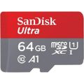 SanDisk Ultra 64GB UHS-I Class 10 MicroSDXC Memory Card SDSQUAB-064G-GN6MN