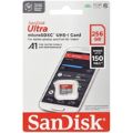 SanDisk Ultra MicroSDXC 256GB U1 C10 Memory Card SDSQUAC-256G-GN6MN