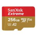 SanDisk Extreme 256GB microSDXC UHS-I Memory Card SDSQXAV-256G-GN6MN
