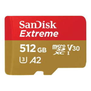 SanDisk Extreme 512GB microSDXC Memory Card SDSQXAV-512G-IN6MS