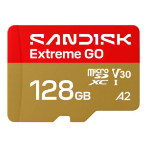 SanDisk Extreme GO 128GB UHS microSD Memory Card SDSQXGN-128G-GN6MN