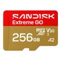 SanDisk Extreme GO 256GB microSD UHS-I Memory Card SDSQXGN-256G-GN6MN
