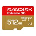 SanDisk Extreme GO 512GB UHS-I microSD Memory Card SDSQXGN-512G-GN6MN