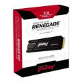 Kingston FURY Renegade M.2 2TB PCIe 4.0 NVMe Internal SSD SFYRDK/2000G