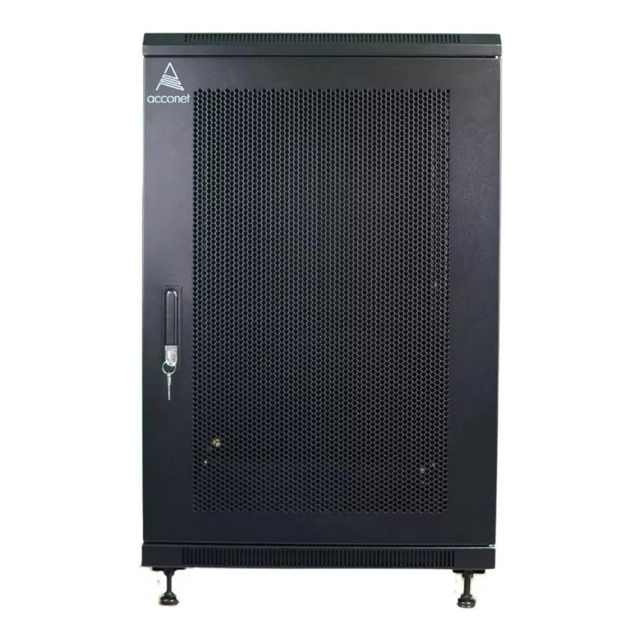 Acconet 18U Unassembled Floor Standing 600mm Cabinet Perforated SH05A-6618A-P