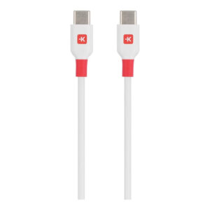 Skross Type-C Male to Male Cable 15cm White SKCA0007C-C15CN