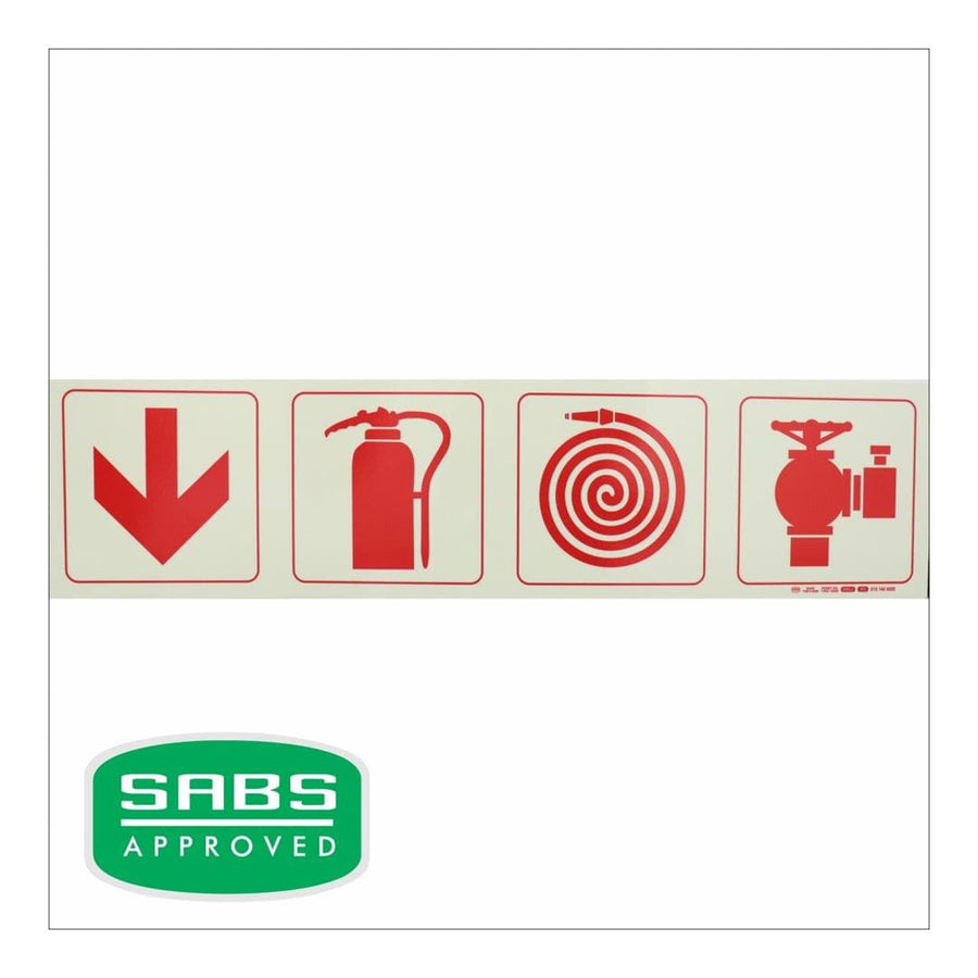 Parrot 190mm Photoluminescent Safety Sign SNP19F1