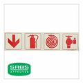 Parrot 190mm Photoluminescent Safety Sign SNP19F1