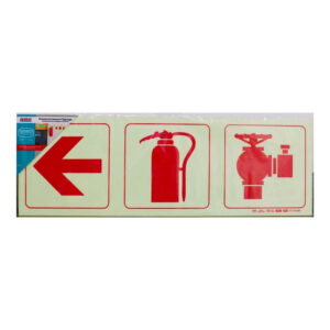 Parrot F11 Photoluminescent 190mm Safety Sign SNP19F11
