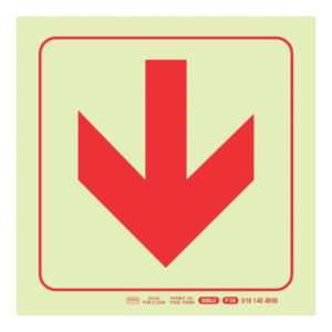 Parrot F38 Photoluminescent 190mm Safety Sign SNP19F38